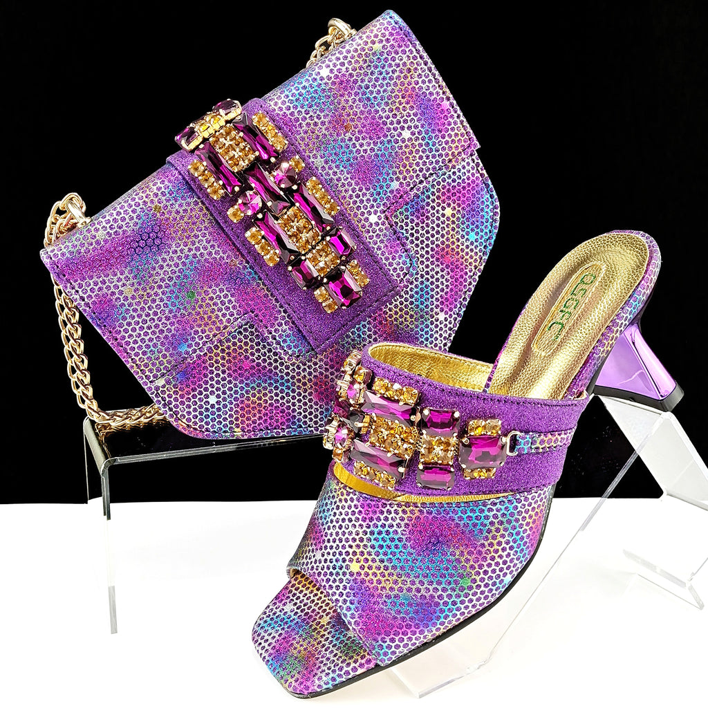 Glamoré™ – Camouflage Heels & Clutch Set - enhanced image 6