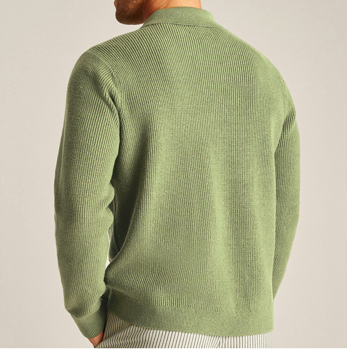 High-density Sweater Shirt Collar Long Sleeve - enhanced image 6