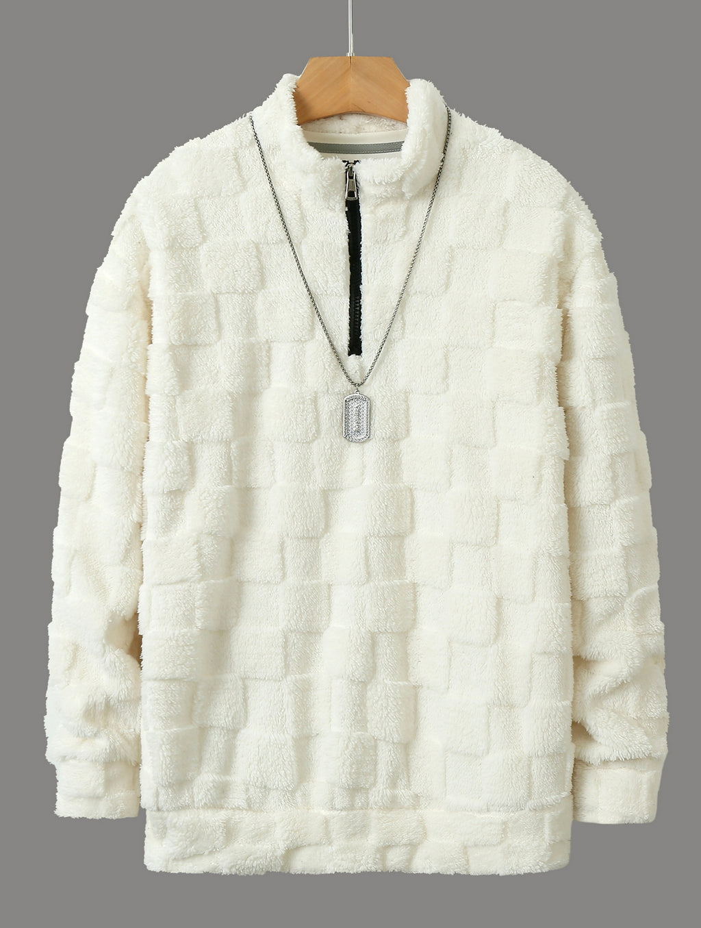Hooded Loose Sweater Autumn And Winter Casual Plus Size Coat Men - enhanced image 6