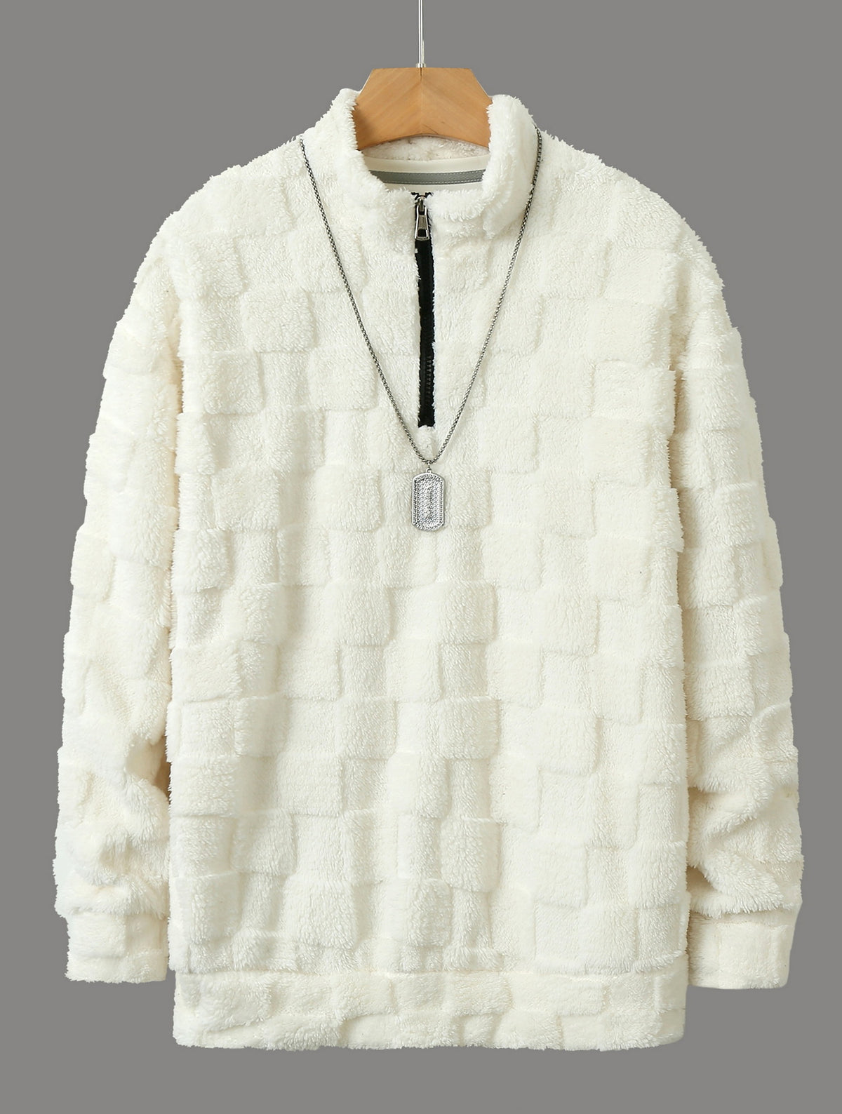Hooded Loose Sweater Autumn And Winter Casual Plus Size Coat Men - enhanced image 6