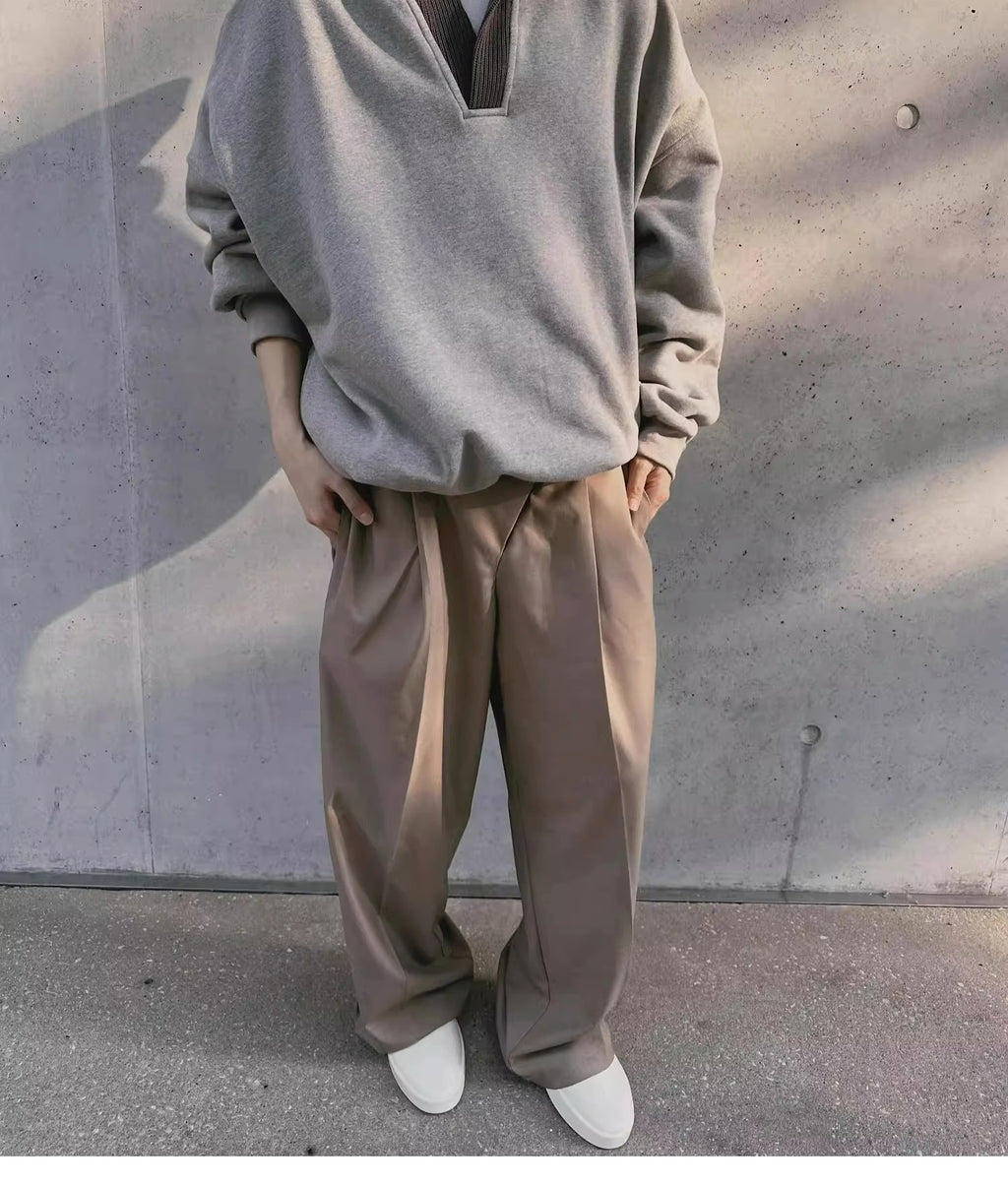 Hooded Sweater Men's Patchwork Coat - enhanced image 6