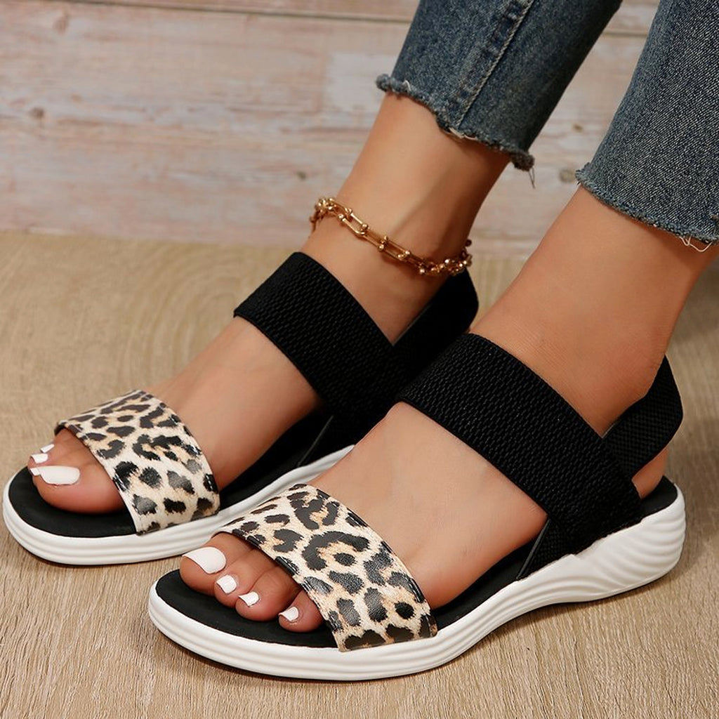 Houndstooth Striped Flat Casual Shoes - enhanced image 6