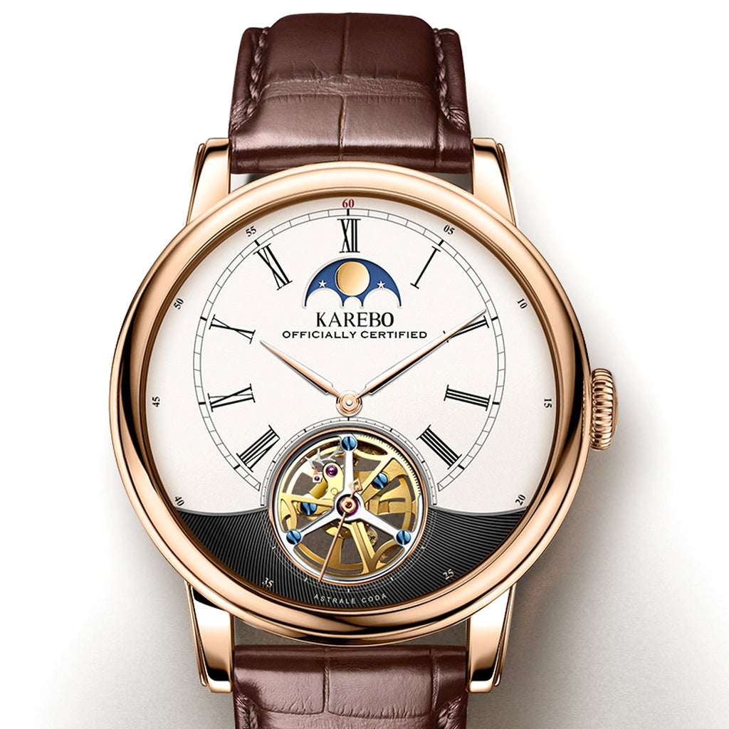 KAREBO - Men's automatic mechanical watch - enhanced image 6