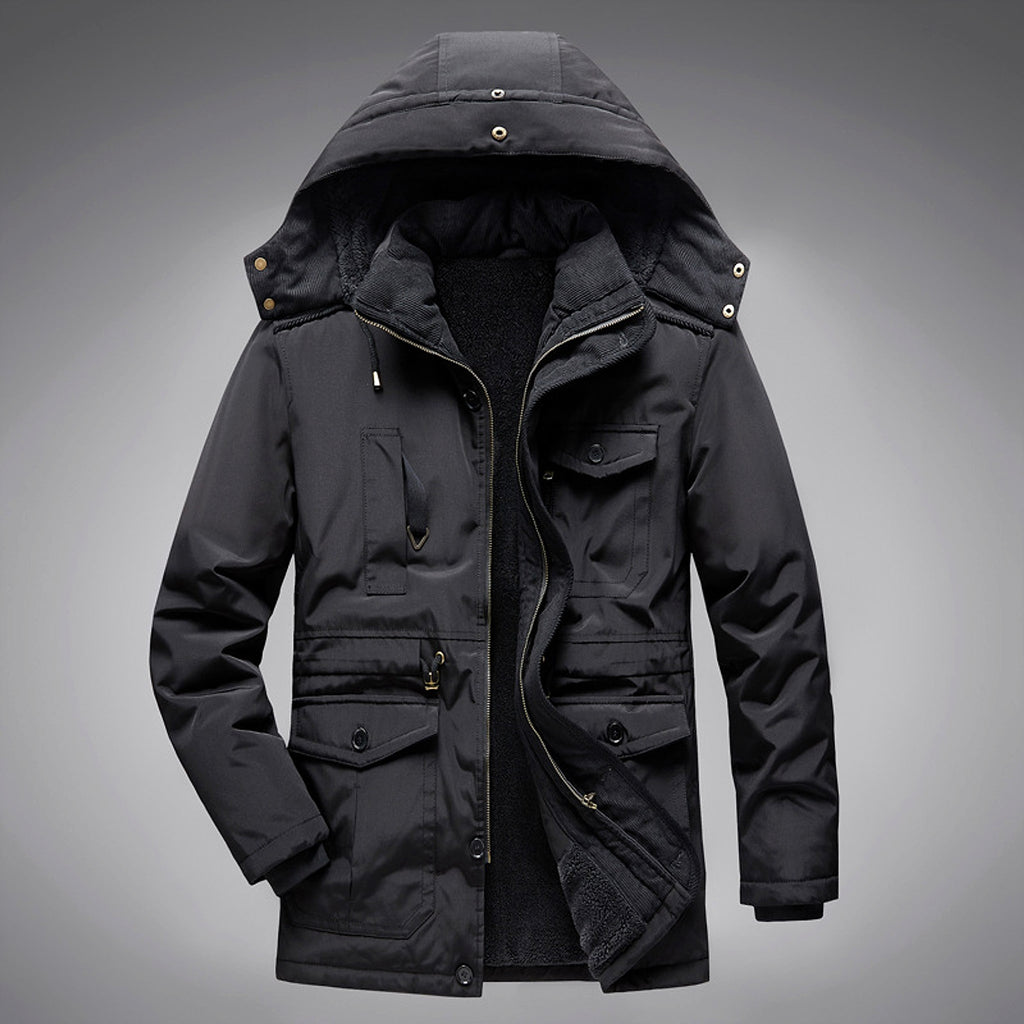 A.1 Lambswool Liner Cotton Coat Jacket Men - enhanced image 6