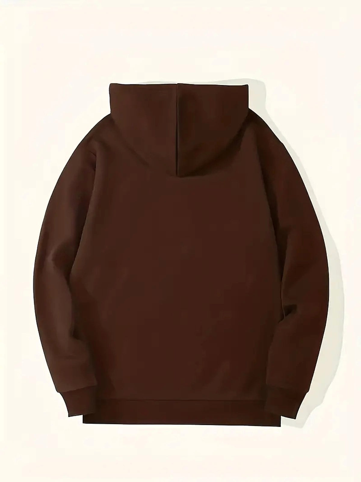 Letter Number 66 Printed Casual Hooded Pullover Sweater Mem - enhanced image 6