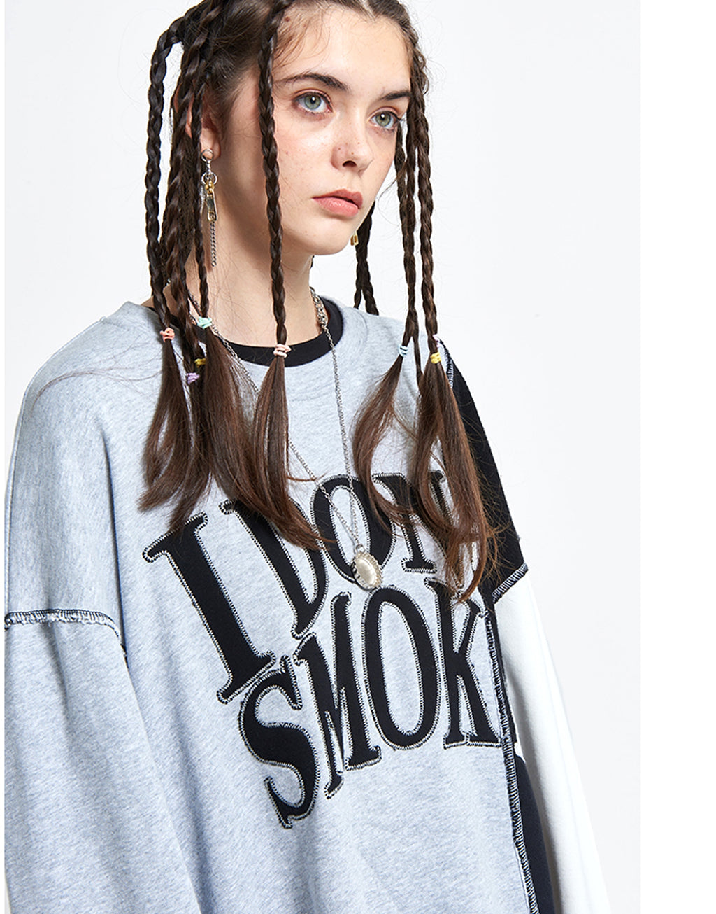 Logo Terry Sweater Women - enhanced image 6
