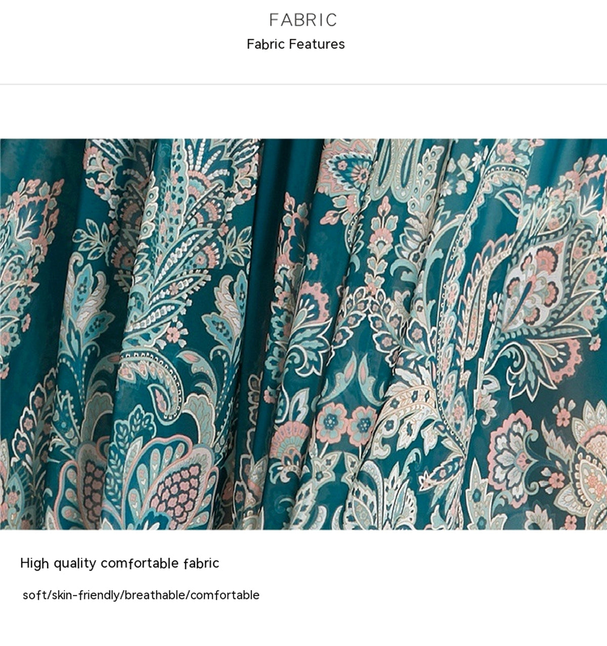 Long Sleeve Stand-up Collar Puff Sleeve Lace Printing Dress