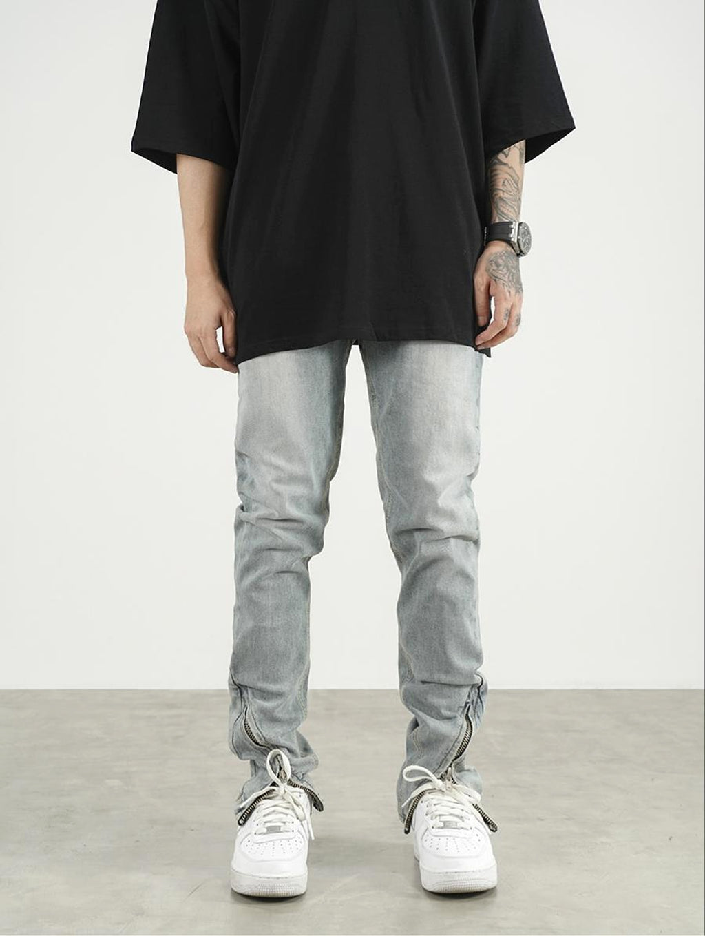 EdgeSplit™ – High Street Slim Jeans with Zipper Hem - enhanced image 6