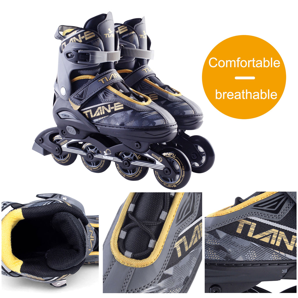 Men's And Women's Professional Inline Skates - enhanced image 6