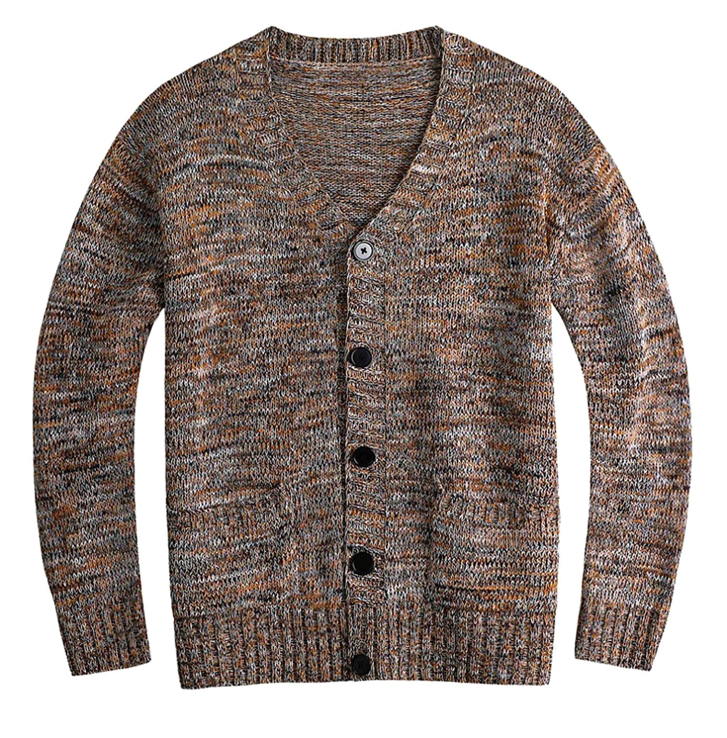 Men's Autumn And Winter Thin Mixed Wool Sweater - enhanced image 6