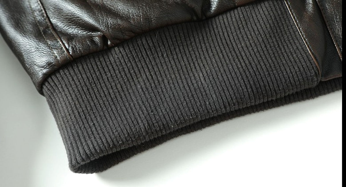 Men's Detachable Hat PU Hooded Jacket - enhanced image 6