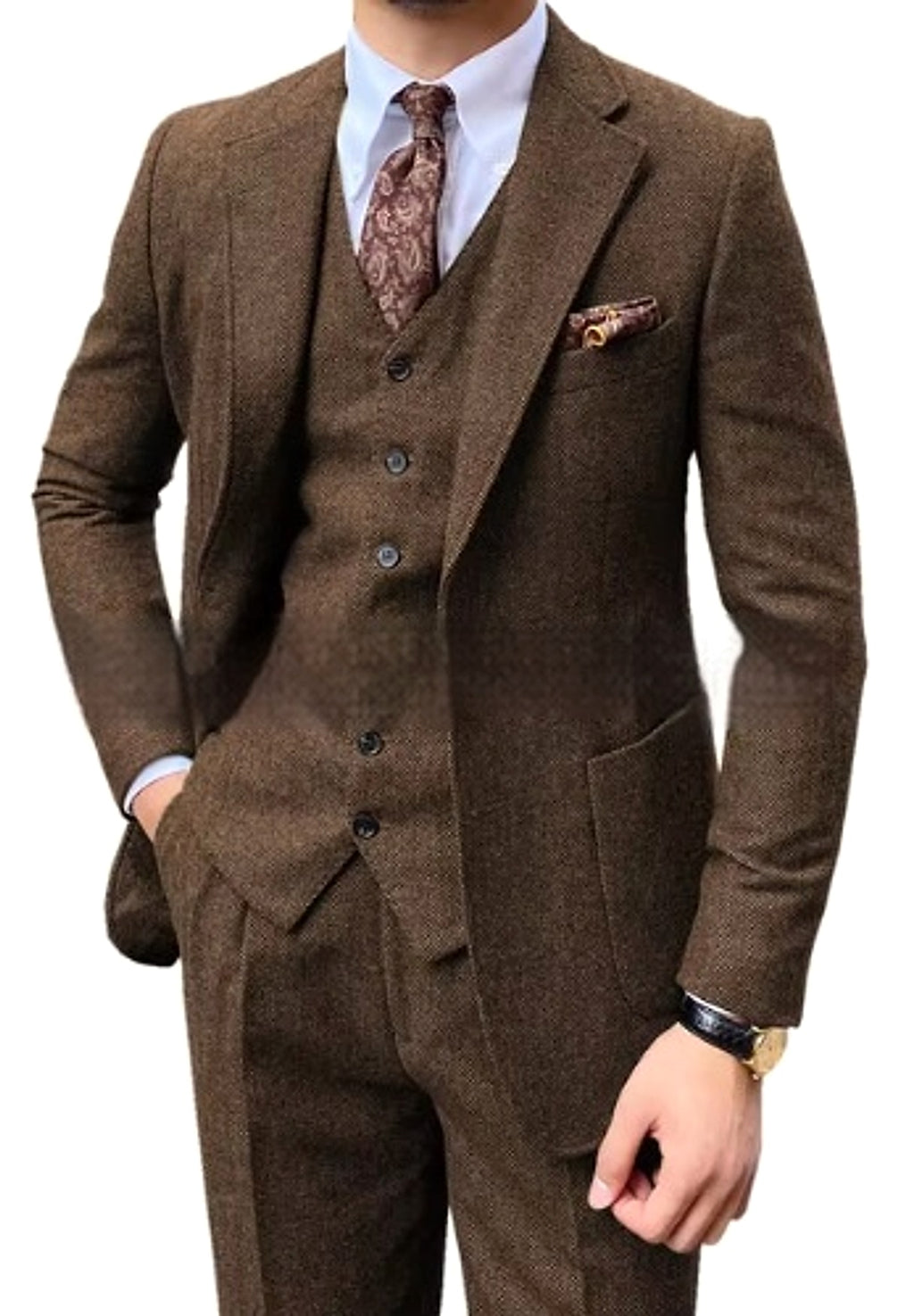 Beaumont™ – Fashion Casual Three-Piece Suit - enhanced image 6