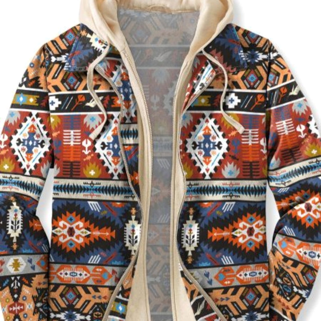 Men's Hooded Jacket Cotton - enhanced image 6
