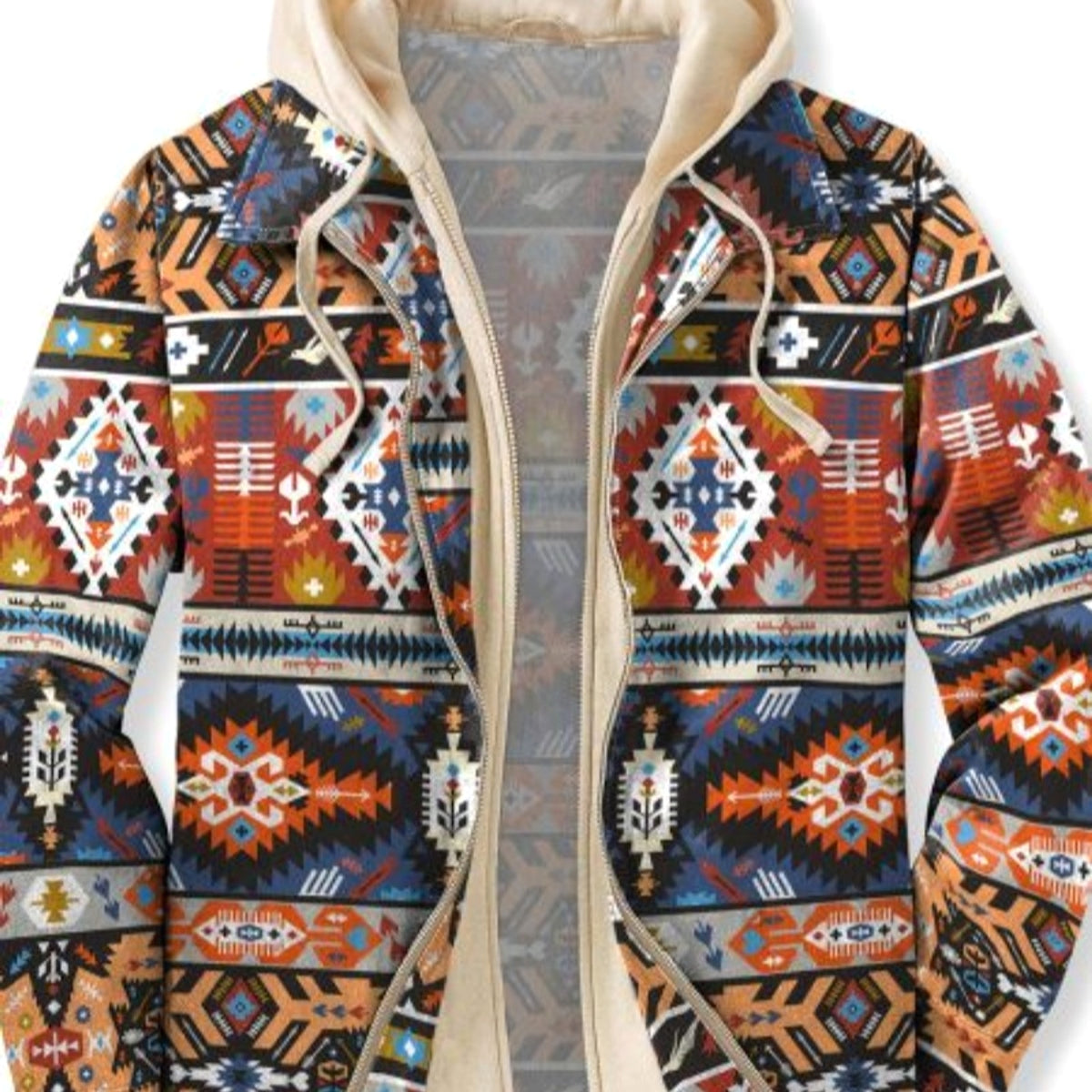 Men's Hooded Jacket Cotton - enhanced image 6