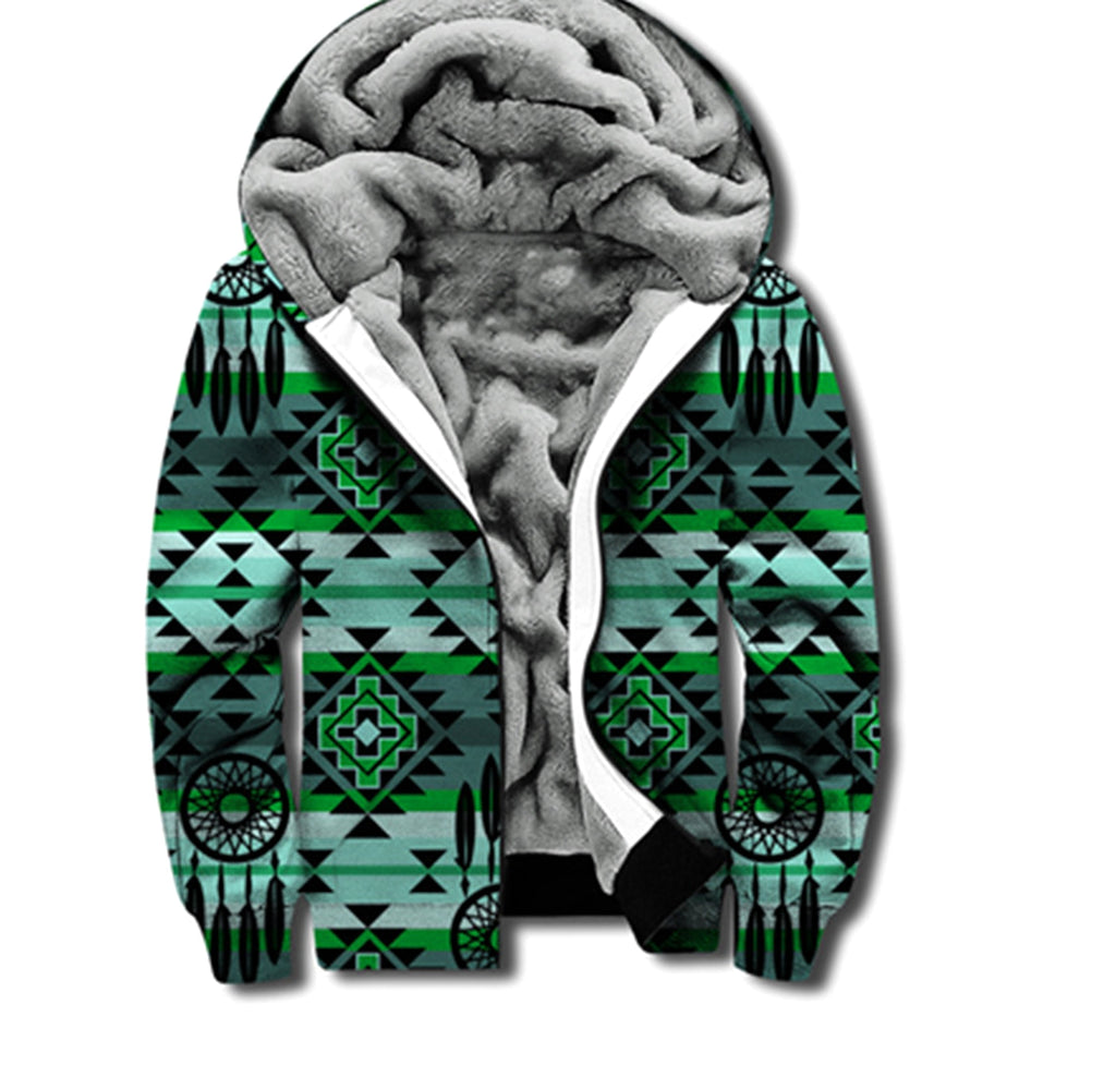 Men's Hooded Printed Sweater - enhanced image 6