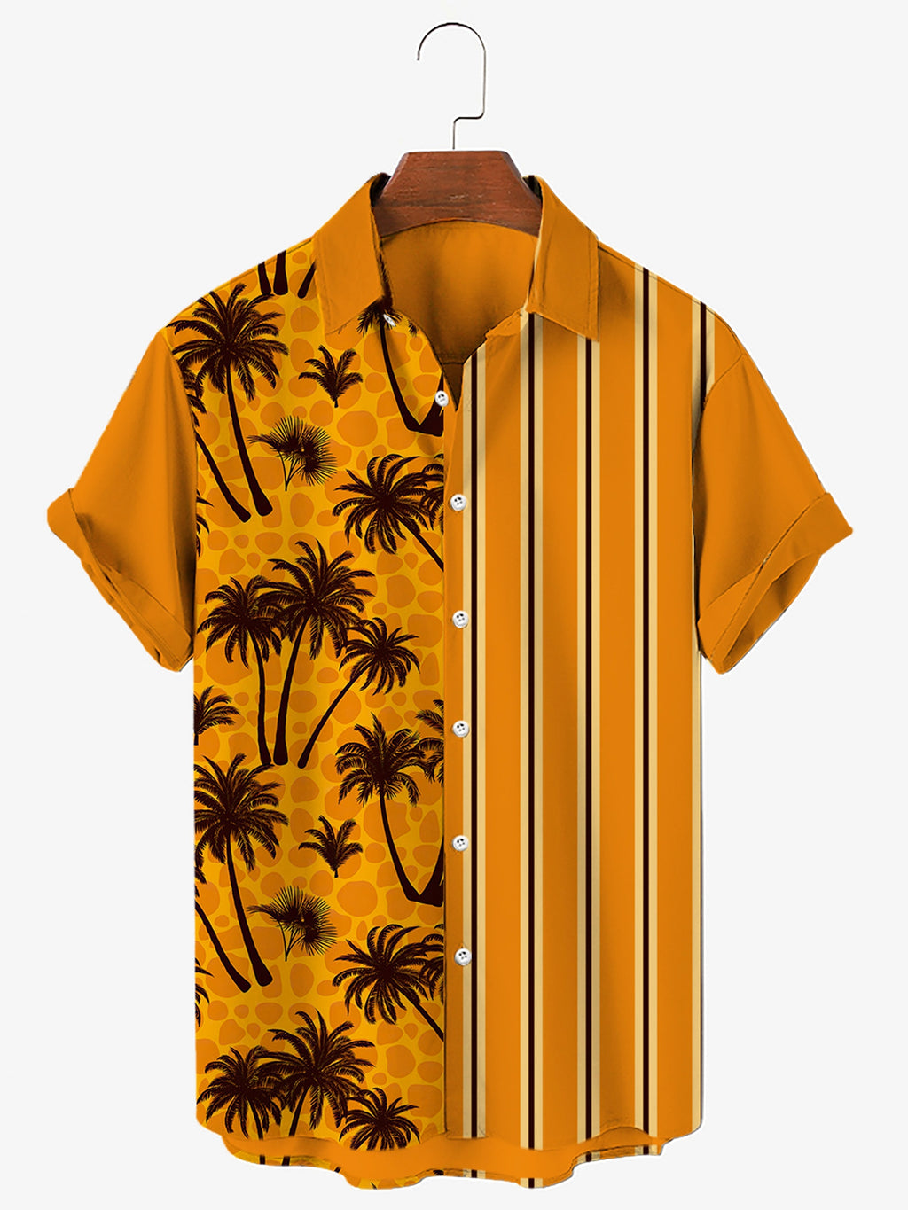 Men's Miami Vice Hawaiian DressShirt - enhanced image 6