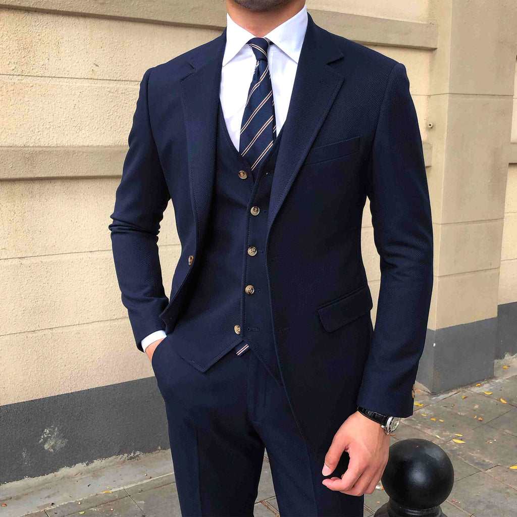 Vérselle™ – Slim-Fit Modern Three-Piece Suit - enhanced image 6
