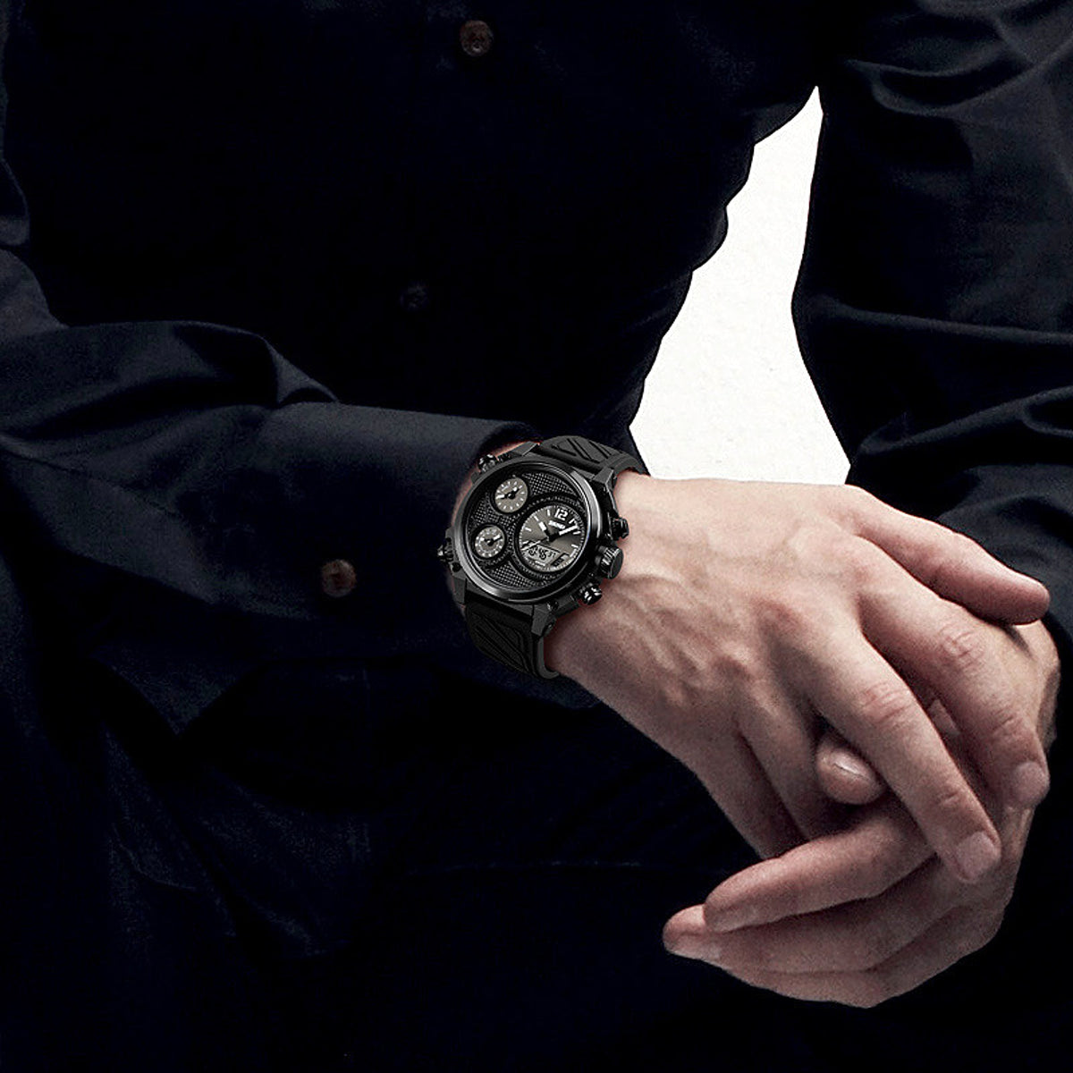 Z. Multifunctional Outdoor Sports Men Watch Accessories - enhanced image 6