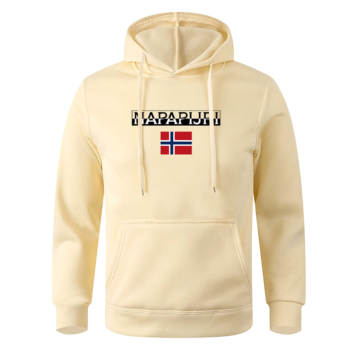 Napapijri Men's Pullover Hoodie Printed Sweater Casual - enhanced image 6