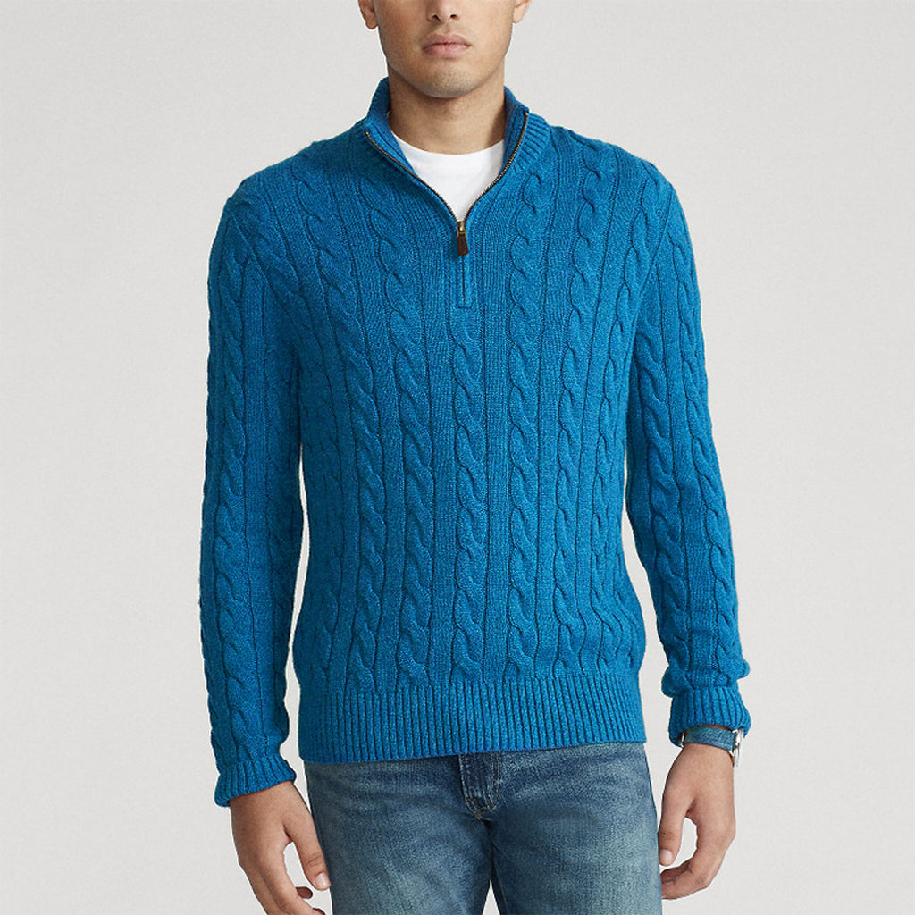 New Men's Warm Thick Needle Turtleneck Sweater Men - enhanced image 6