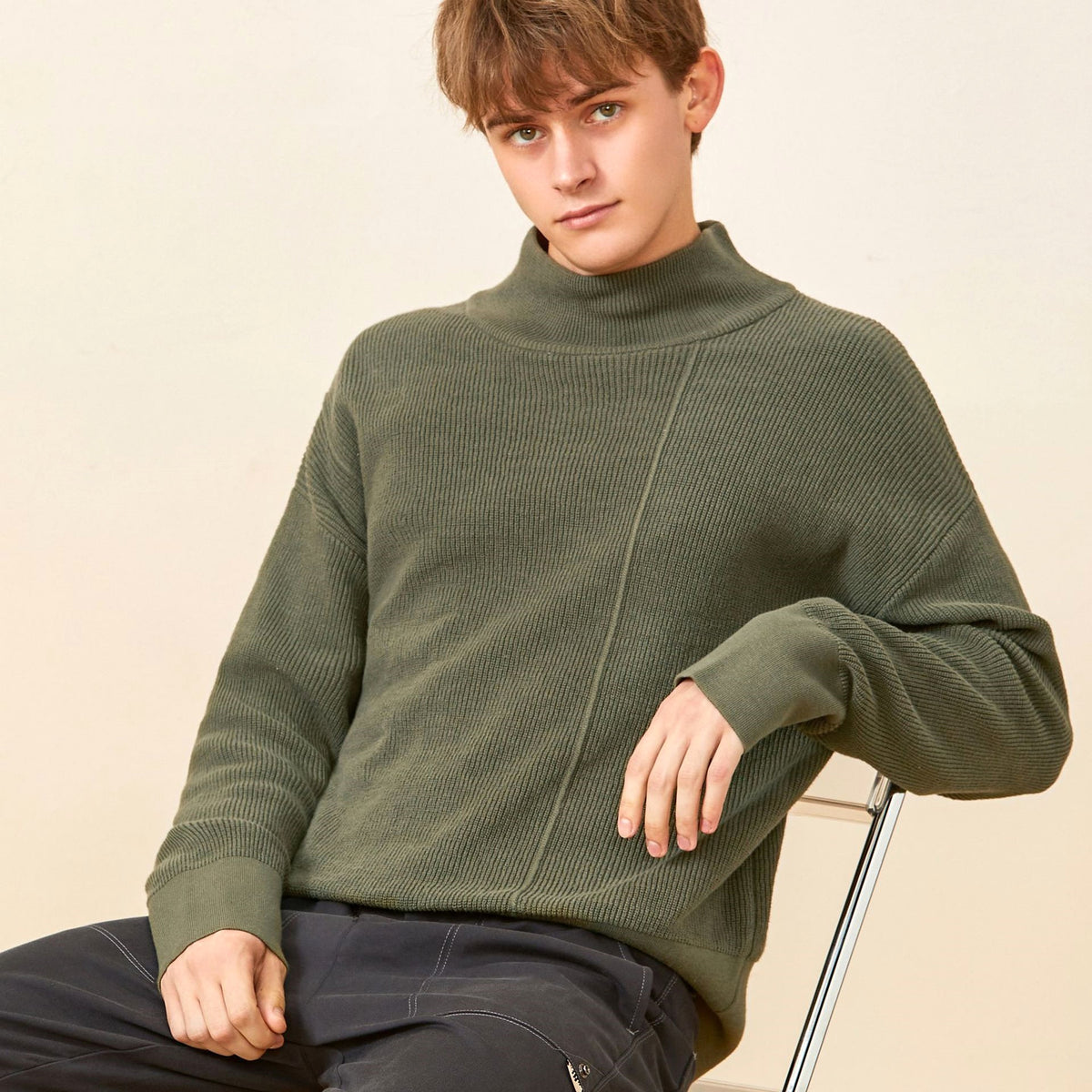 New Trend Loose Sweater Sweater Men - enhanced image 6
