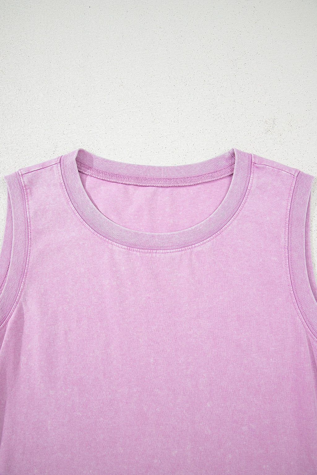 Phalaenopsis Mineral Wash Tank Mini Dress with Pockets - enhanced image 6