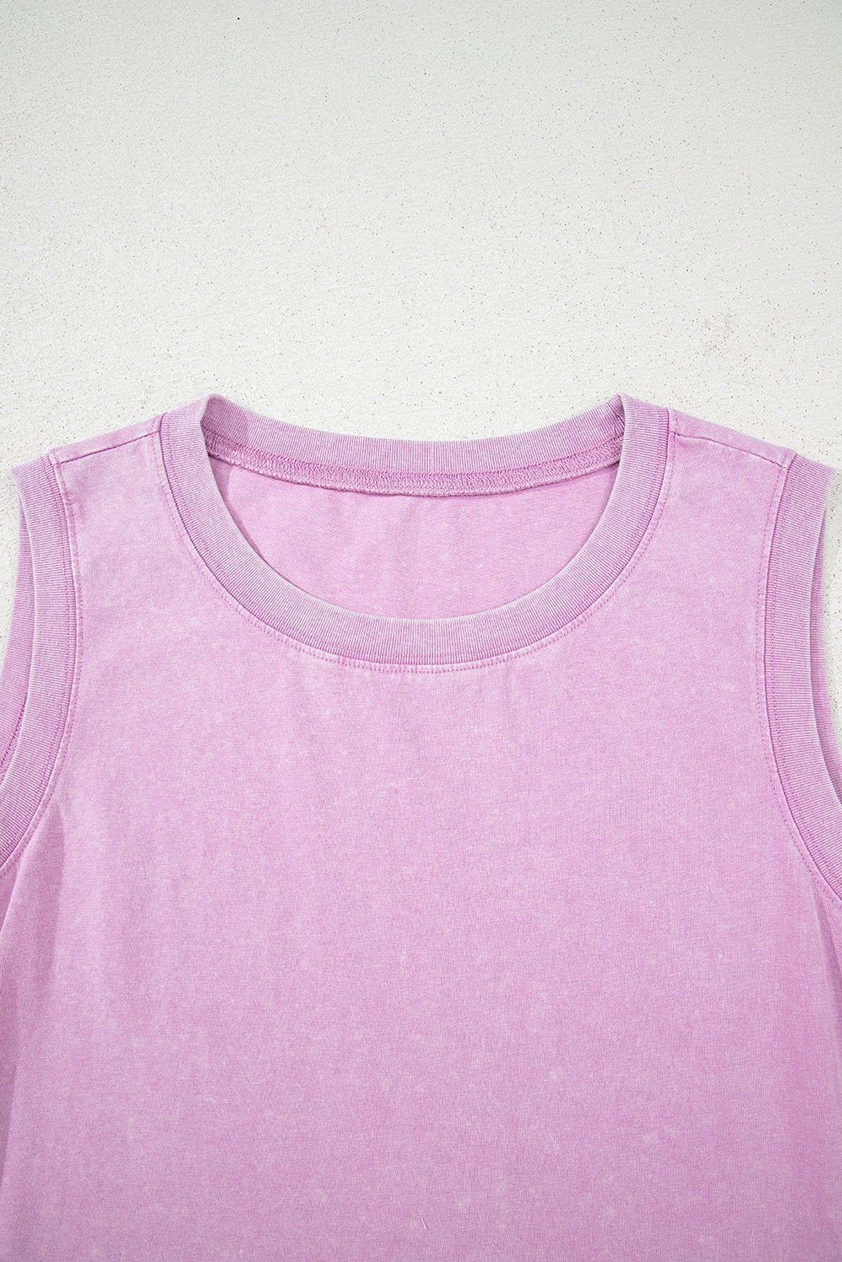 Phalaenopsis Mineral Wash Tank Mini Dress with Pockets - enhanced image 6