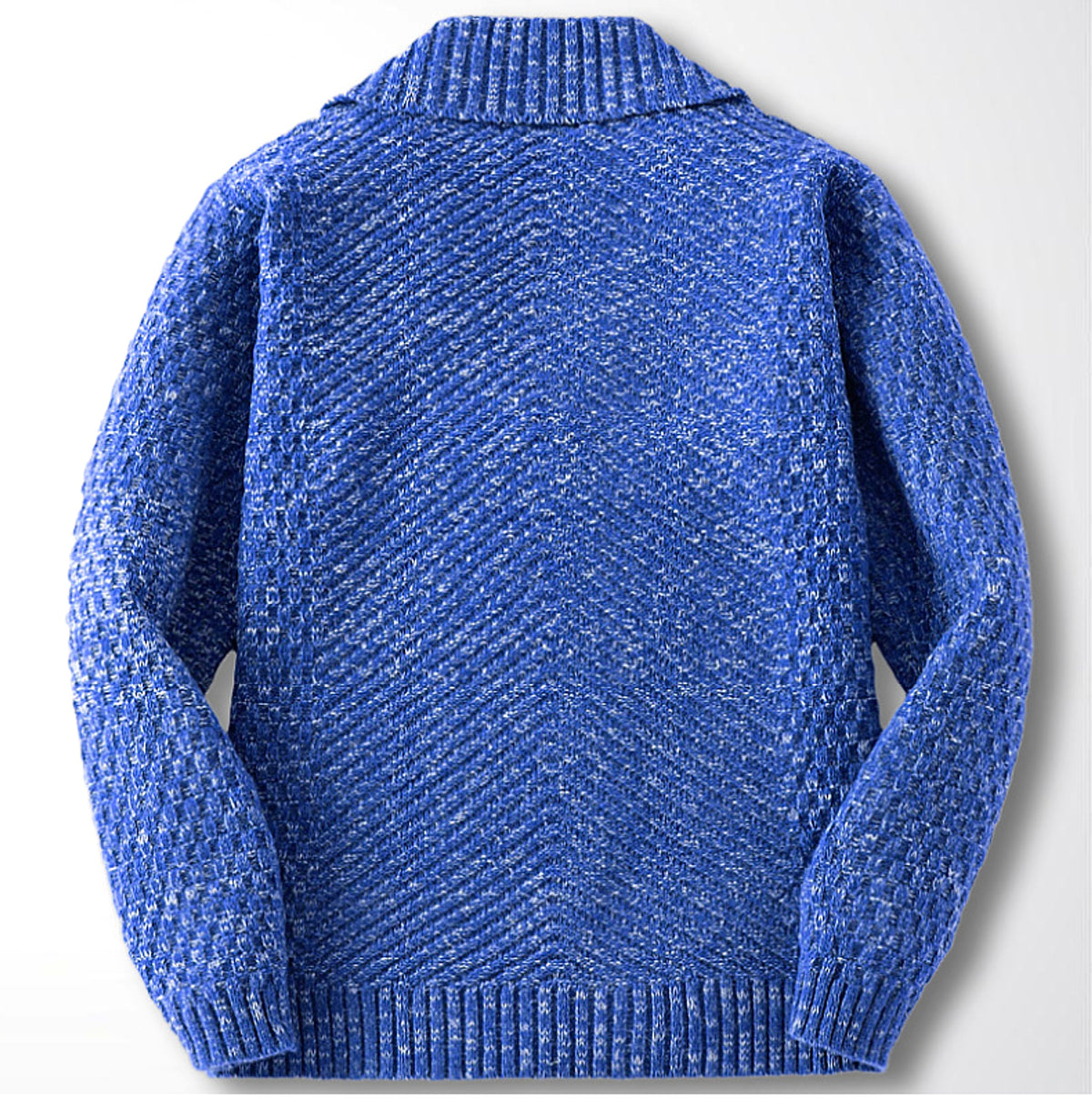Polyester Men's Long-sleeved Thick Needle Sweater Sweater - enhanced image 6