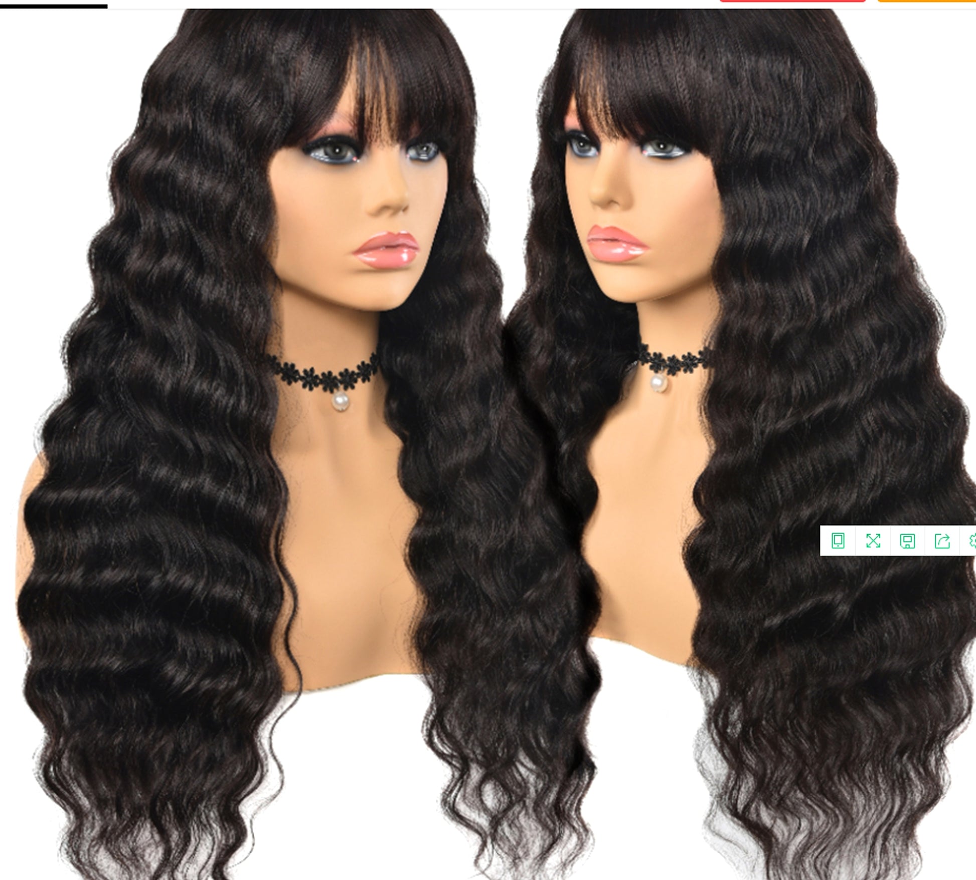 TrueTress Loose Wave Human Hair-Wig - enhanced image 6