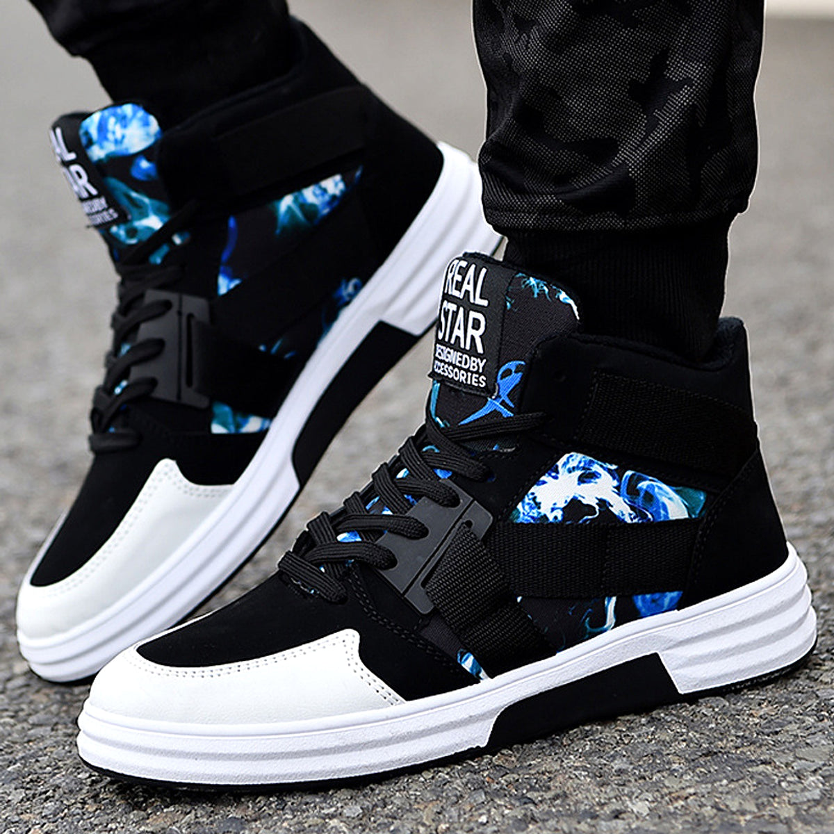 REAL STAR - High-Top Lace-Up Shoe - enhanced image 6