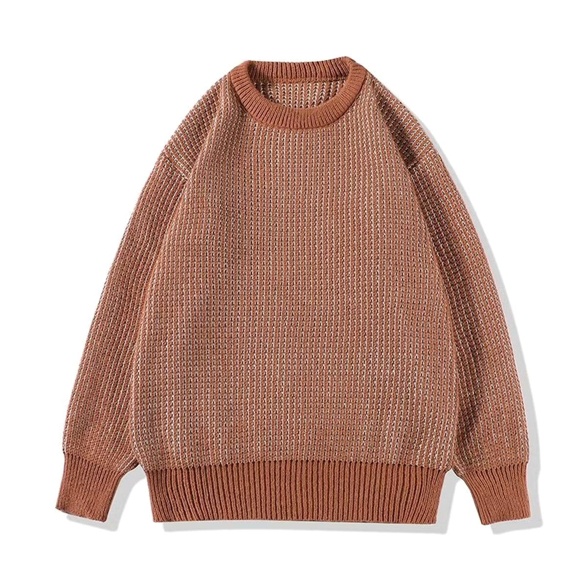 Round Neck Striped Sweater For Men - enhanced image 6