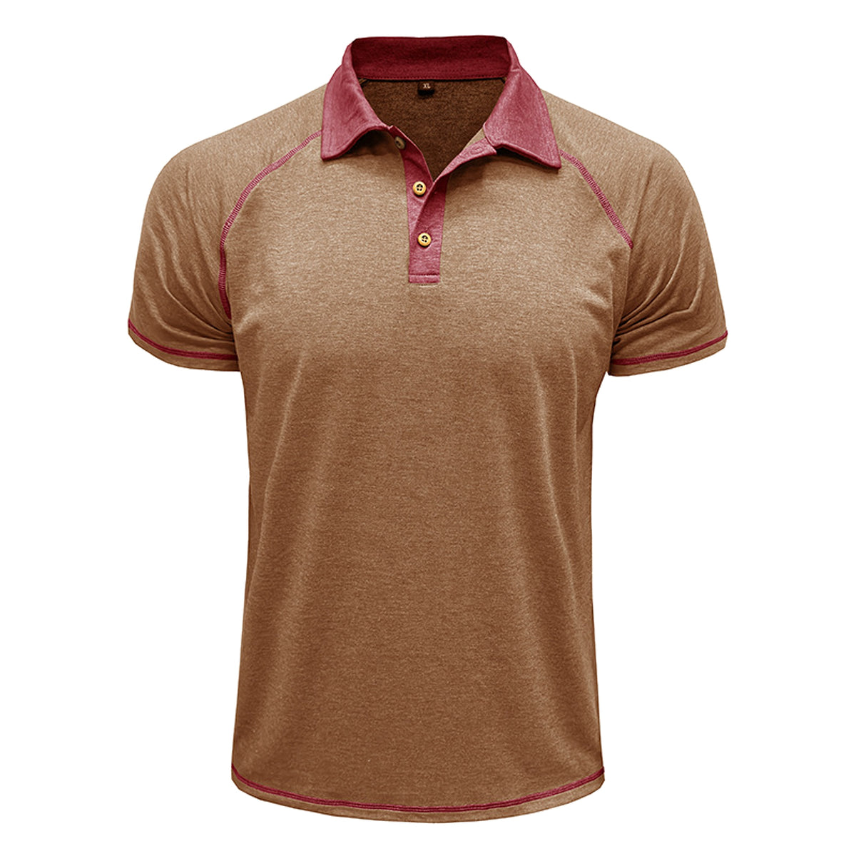 Short-sleeved Lapel T-shirt POLO Bottoming Shirt Men Clothing - enhanced image 6