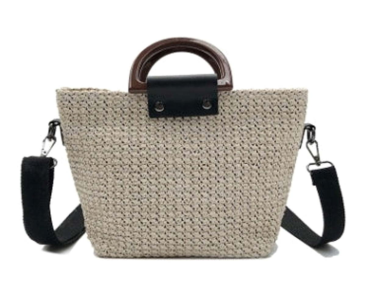 SolunaWeave™ – Simple Straw Utility Tote - enhanced image 6