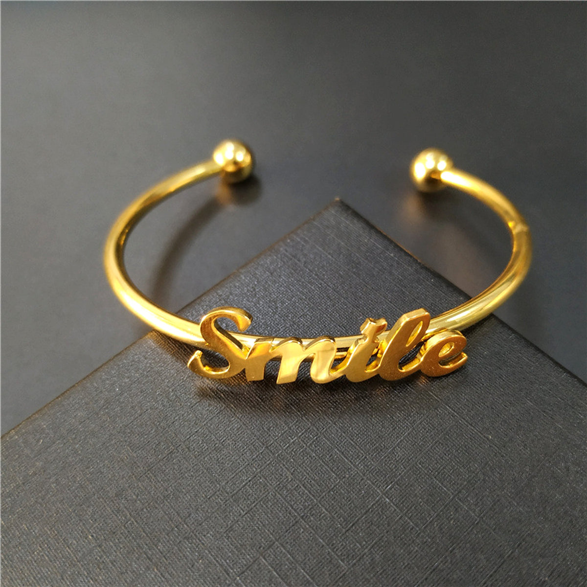 Personalized Stainless Steel Name Bracelet – Custom Letter Jewelry - enhanced image 6