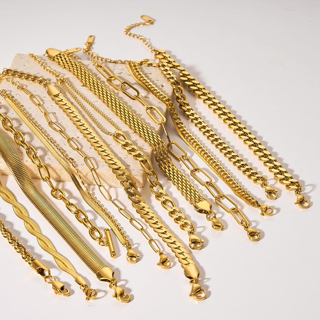 Elegant Gold-Plated Bracelet – Timeless & Stylish for Every Occasion - enhanced image 6