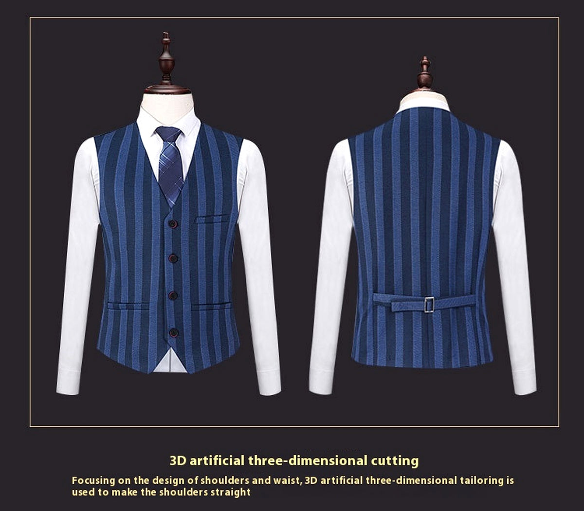 Valcrest™ – Regency Striped Ceremony Suit - enhanced image 6