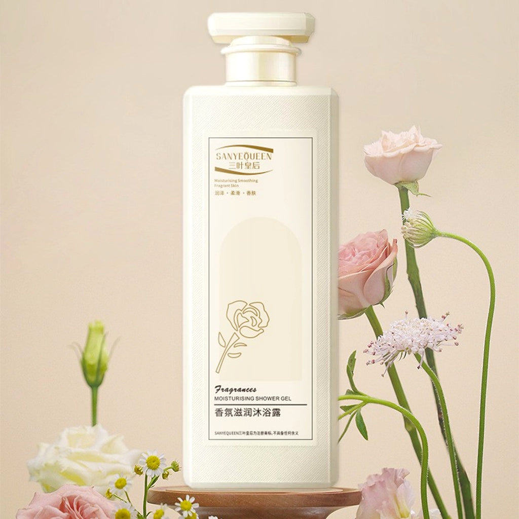 Three-leaf Queen Shower Gel – Deep-Cleansing Aromatherapy (800ml) - enhanced image 6