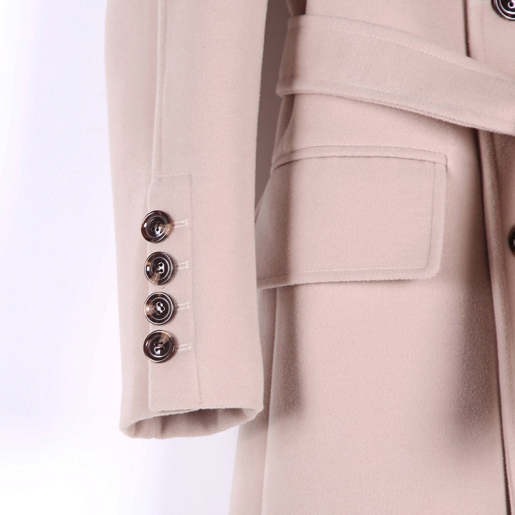Trench Coat With Belt For Men - enhanced image 6