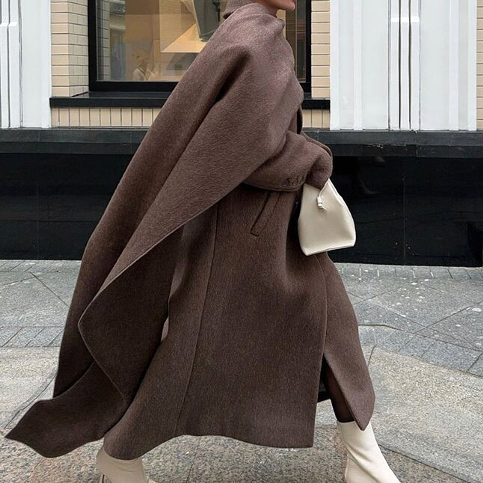 Urban Drape Wool Coat – 25 Edition - enhanced image 6
