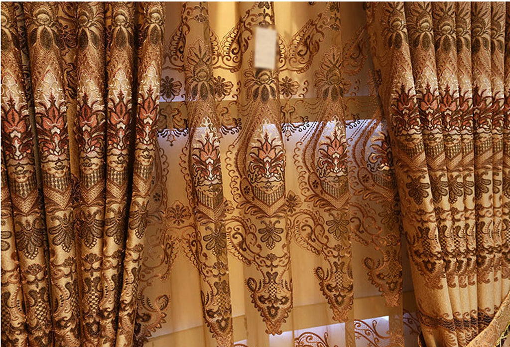VeloraDrape™ – European Luxury Embroidered Curtains for Grand Spaces - enhanced image 6