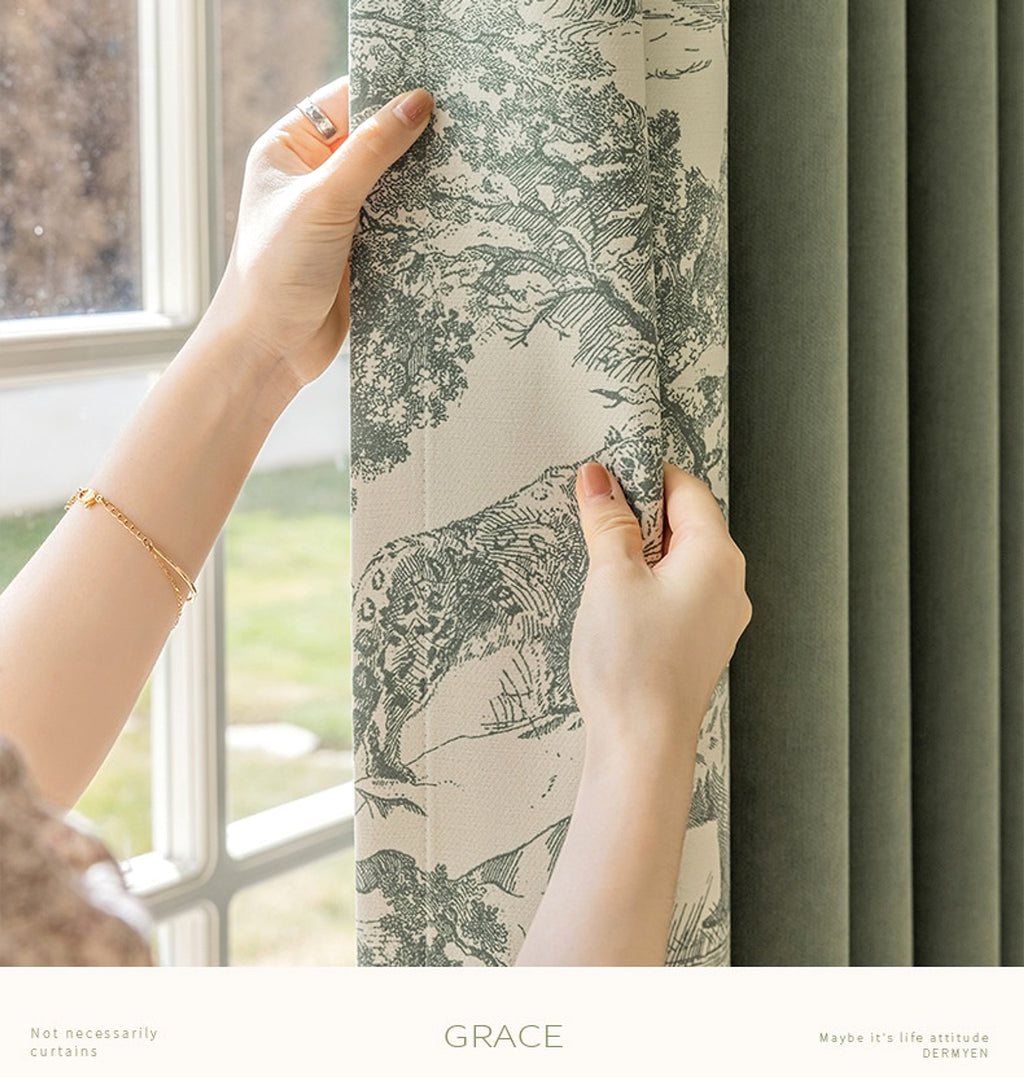 VeluxeDrape™ – French Chenille Blackout Curtain for Bedrooms - enhanced image 6