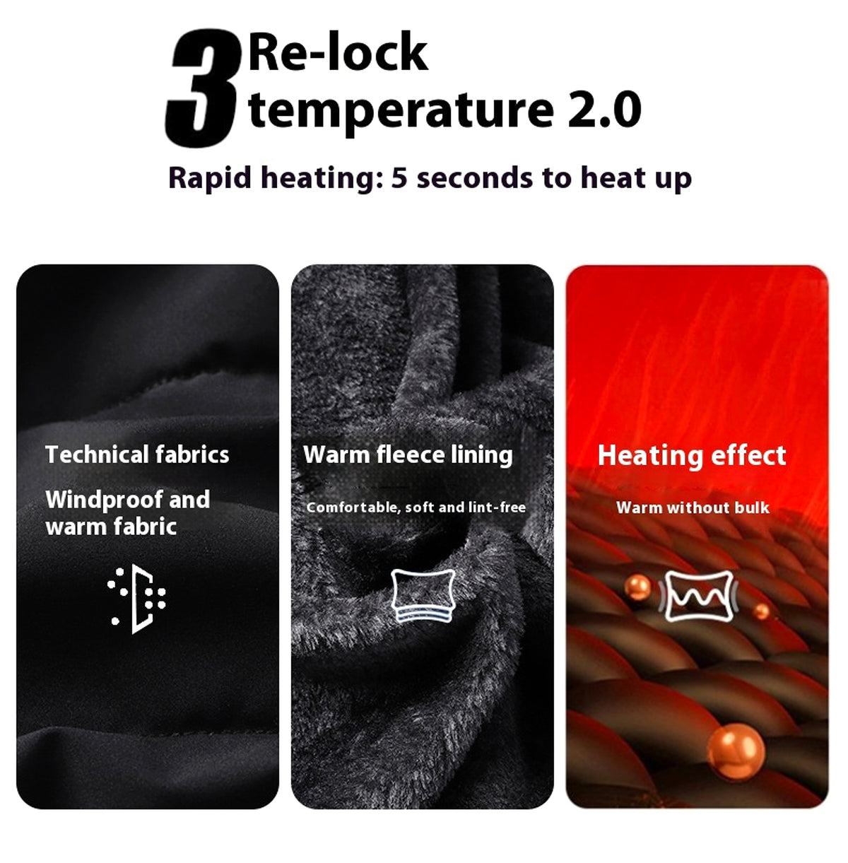 Winter Popular Middle-aged And Elderly Cotton Down Jacket Men Fleece-lined Thickened Hooded Warm Middle-aged And Elderly - enhanced image 6