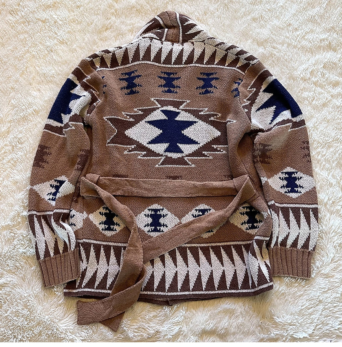 Women's Loose Cardigan Sweater Coat - enhanced image 6