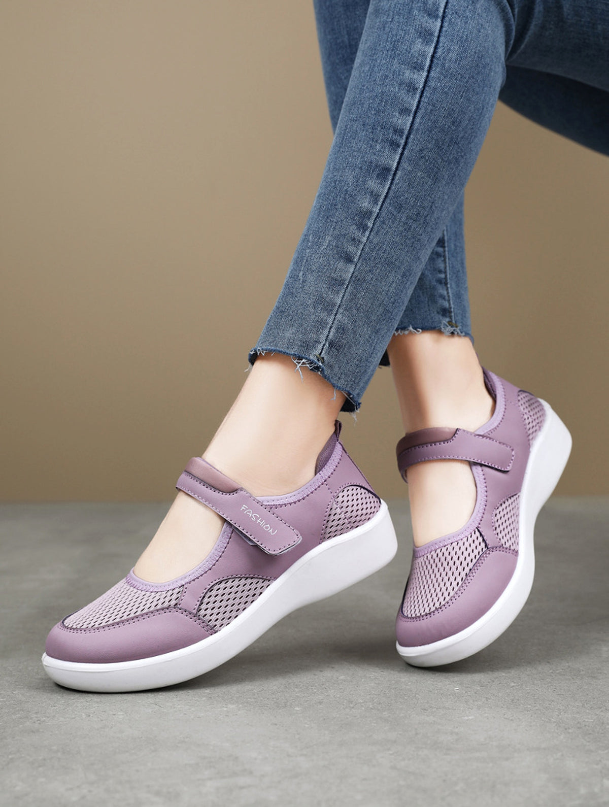 Women's Mesh Casual Shoes – Breathable & Lightweight Comfort - enhanced image 6