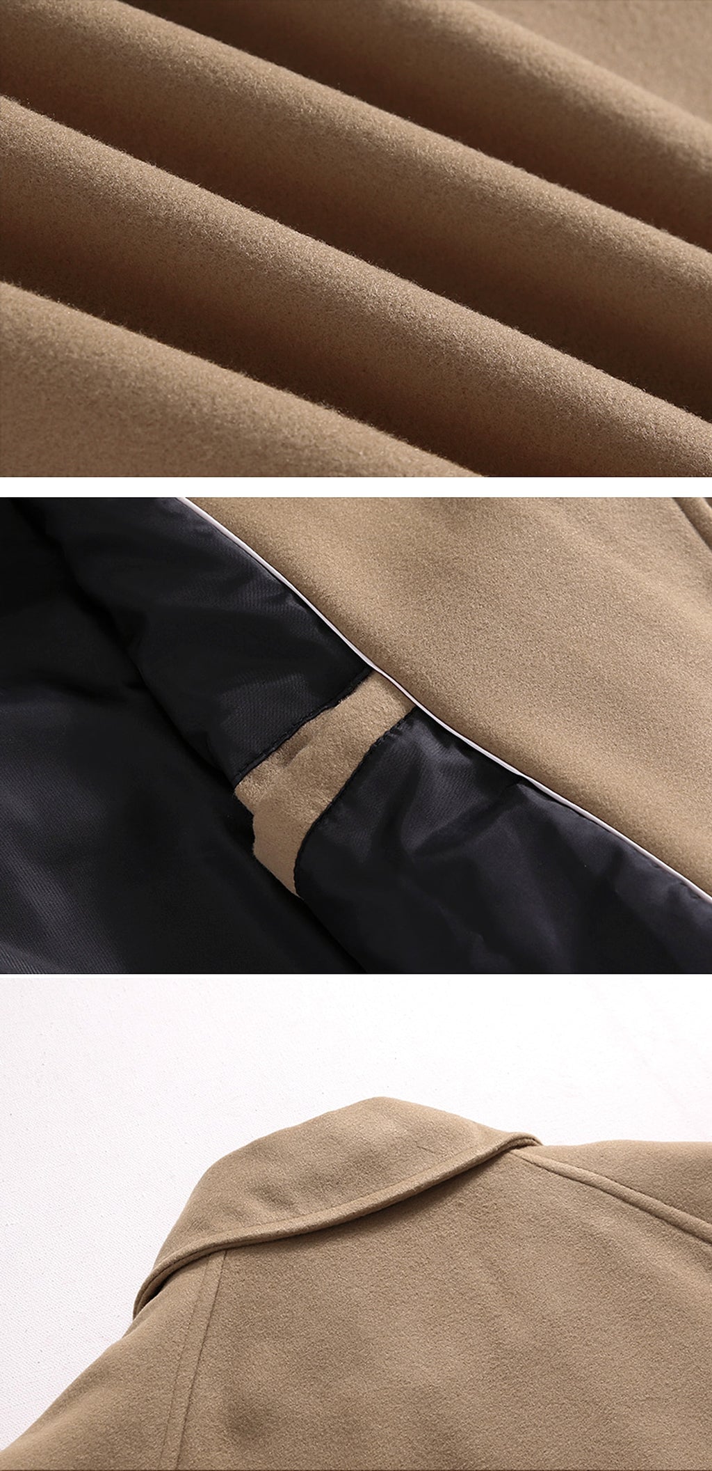 WoolElite™ Men's Long Coat – Autumn & Winter Classic - enhanced image 6