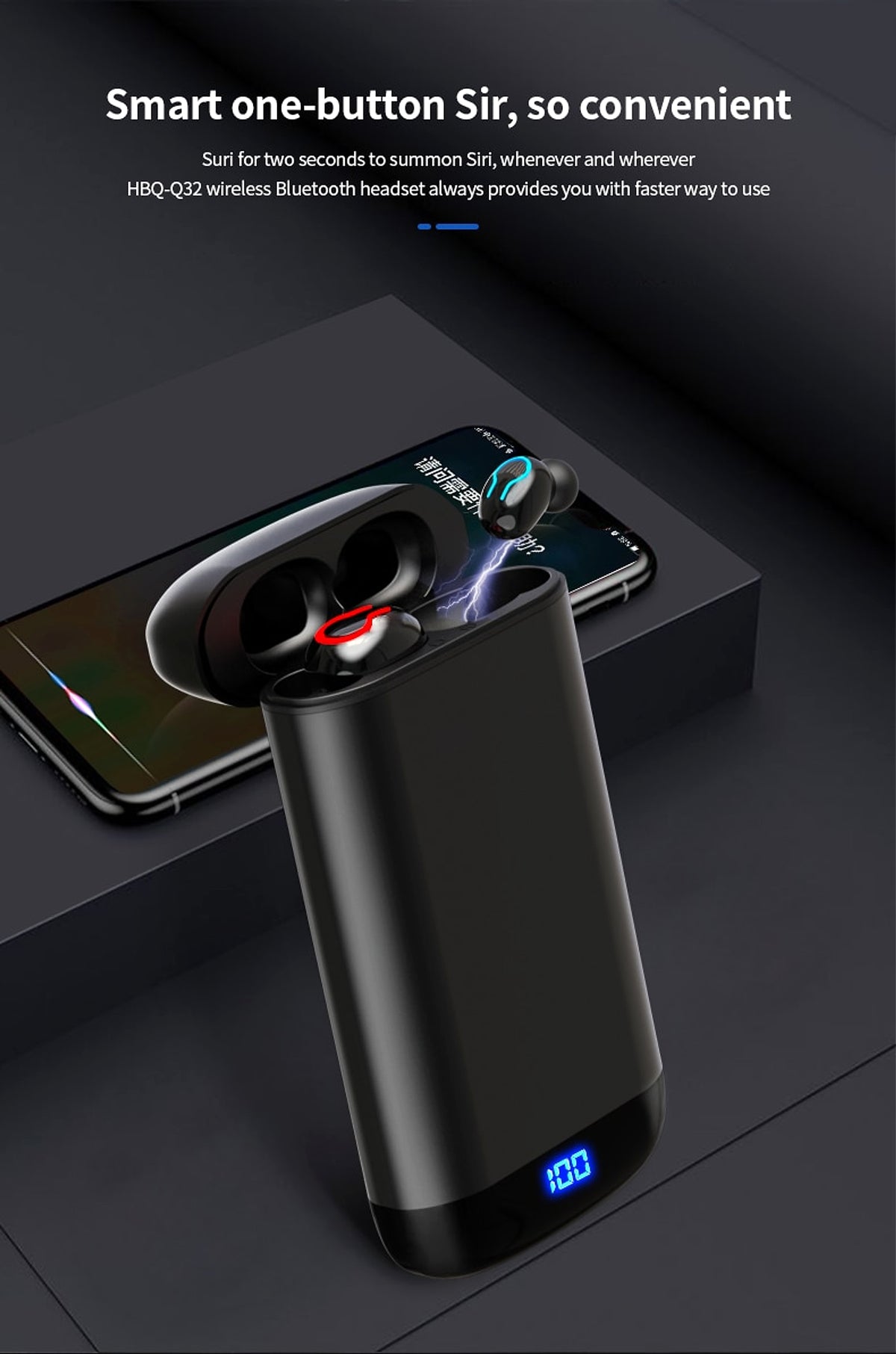 PulseCharge™ TWS Pro – Wireless Headset with Digital Display & Power Bank Case Smart Sound - enhanced image 6