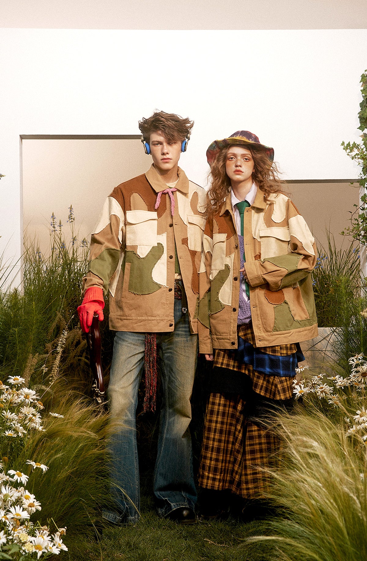 1. Niche Loose Turn-down Collar Coat Tide - enhanced image 7