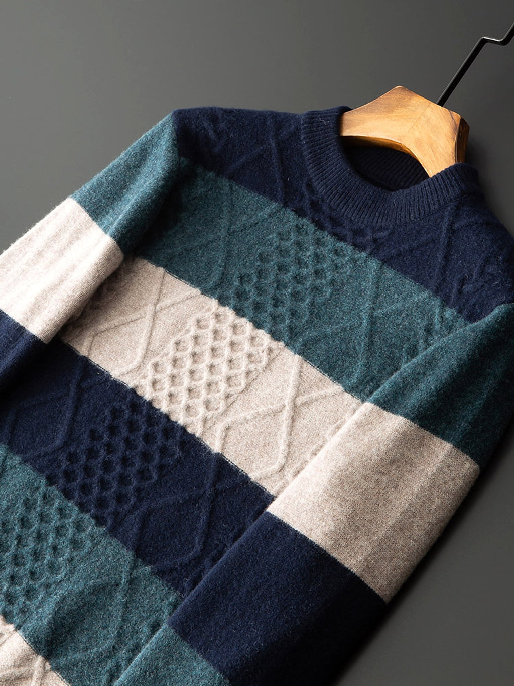 Cashmere Premium Sweater Men's Wear - enhanced image 7