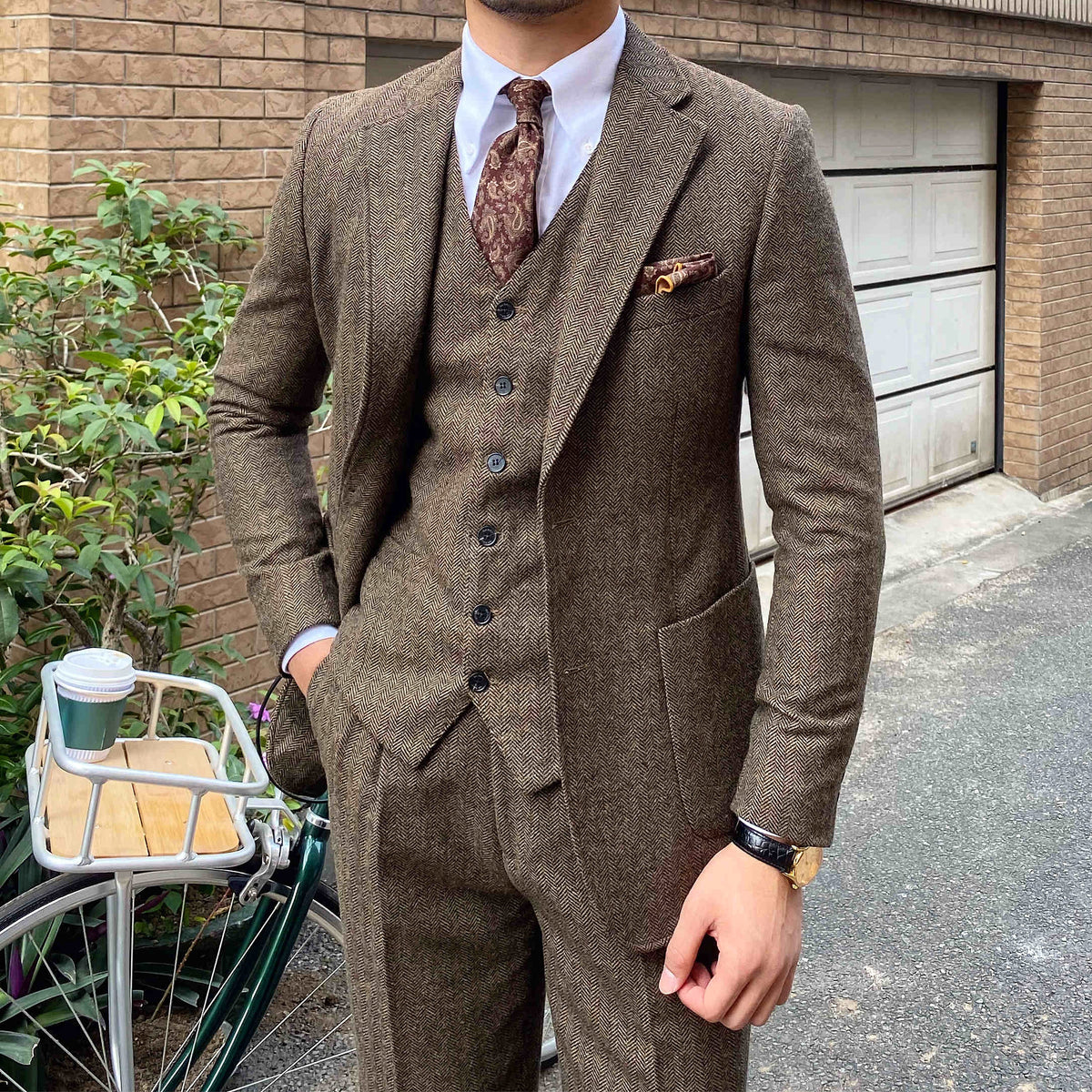 Montedor™ – Retro Wool Slim Suit for Autumn & Winter - enhanced image 7