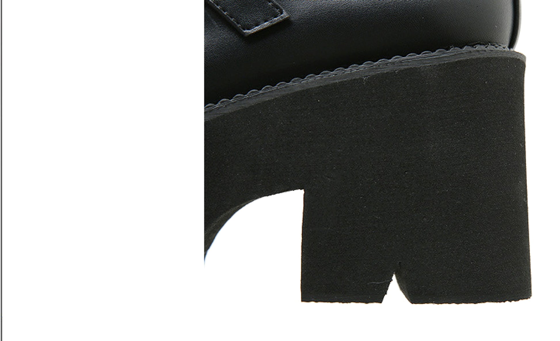Buckle British Style Retro Platform Shoes - enhanced image 7